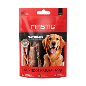 Petisco Mastig Sortidos Naturais 120g