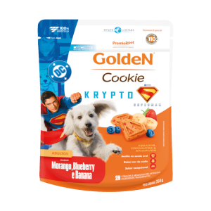 Biscoito Golden Cookie Krypto Morango, Blueberry e Banana 350g